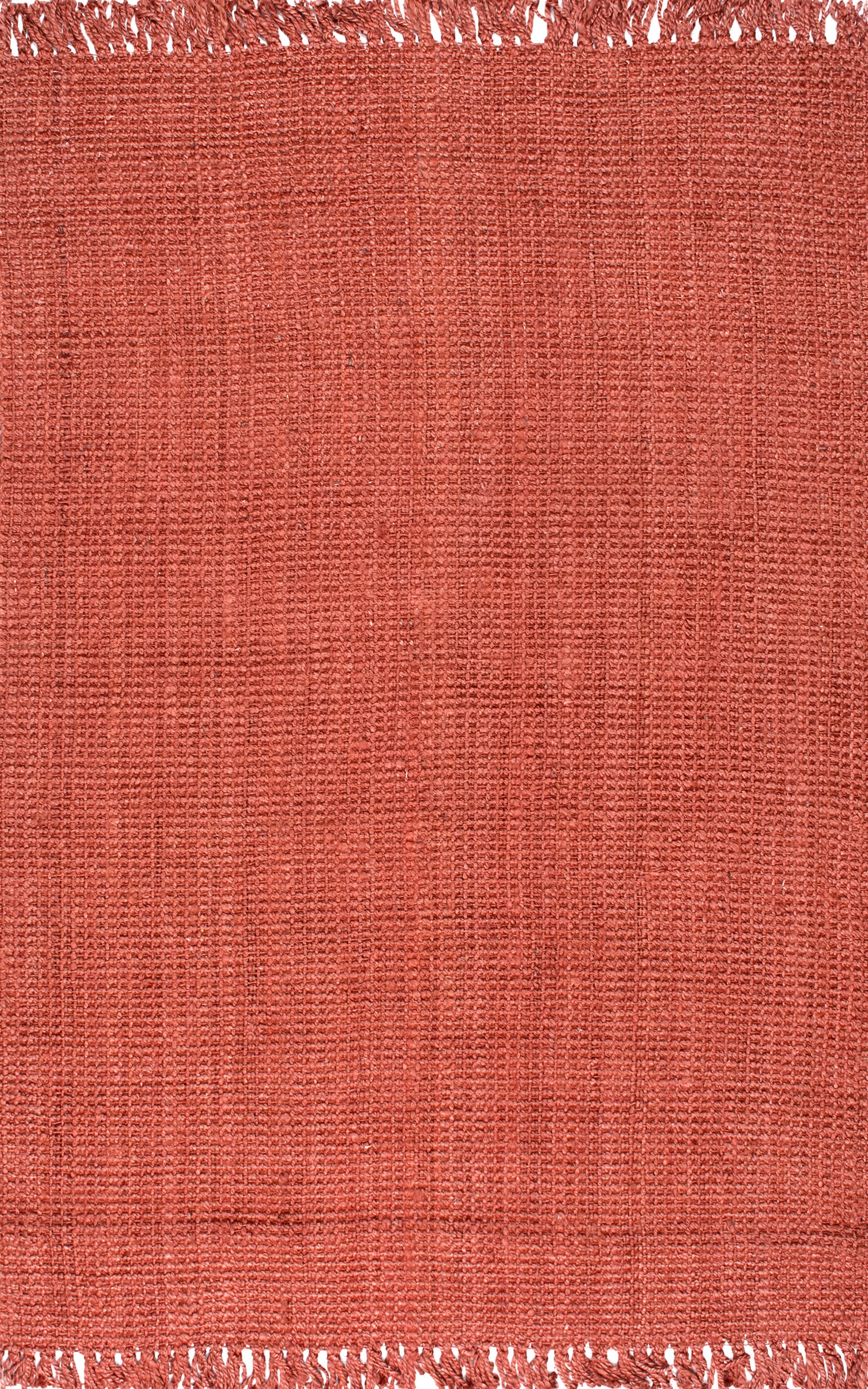 Chunky Jute Tasseled Rug - Natural Fiber Bohemian Style Area Rug for Living Room, Bedroom, Nursery | Eco-Friendly Home Decor for Cozy Spaces
