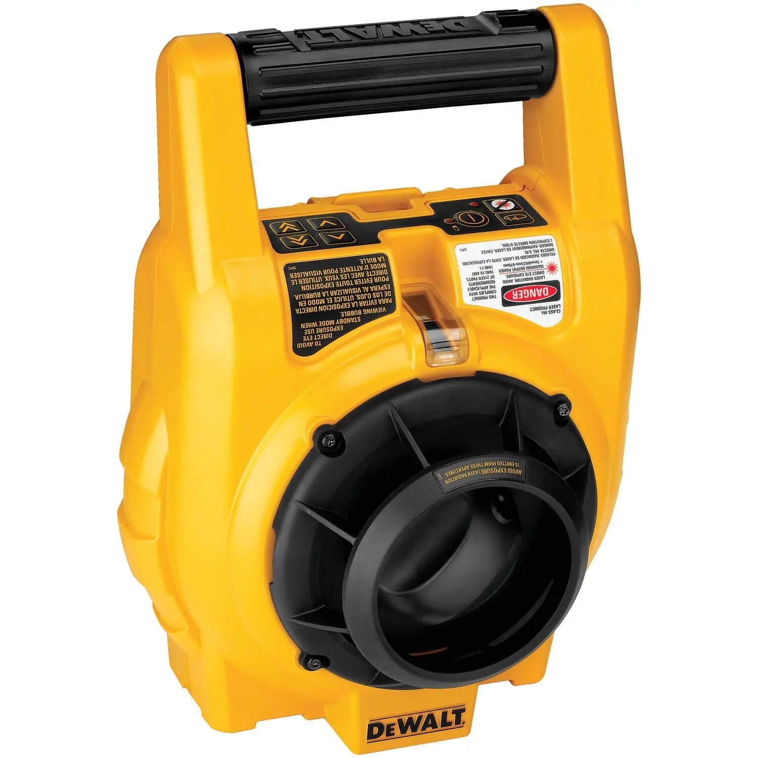 DEWALT DW074KD Self-Leveling Rotary Laser Kit with Laser Detector - Perfect for Construction, Landscaping & Indoor Leveling Projects
