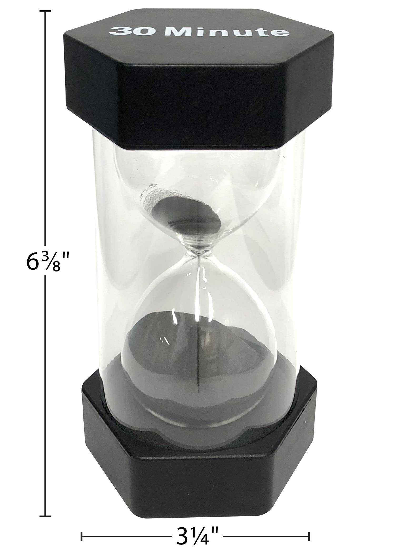Teacher Created Resources 30 Minute Large Sand Timer - Classroom Timer for Kids, Learning Activities, Games & Time Management (TCR20887) - Perfect for Teachers, Homeschooling & Educational Activities