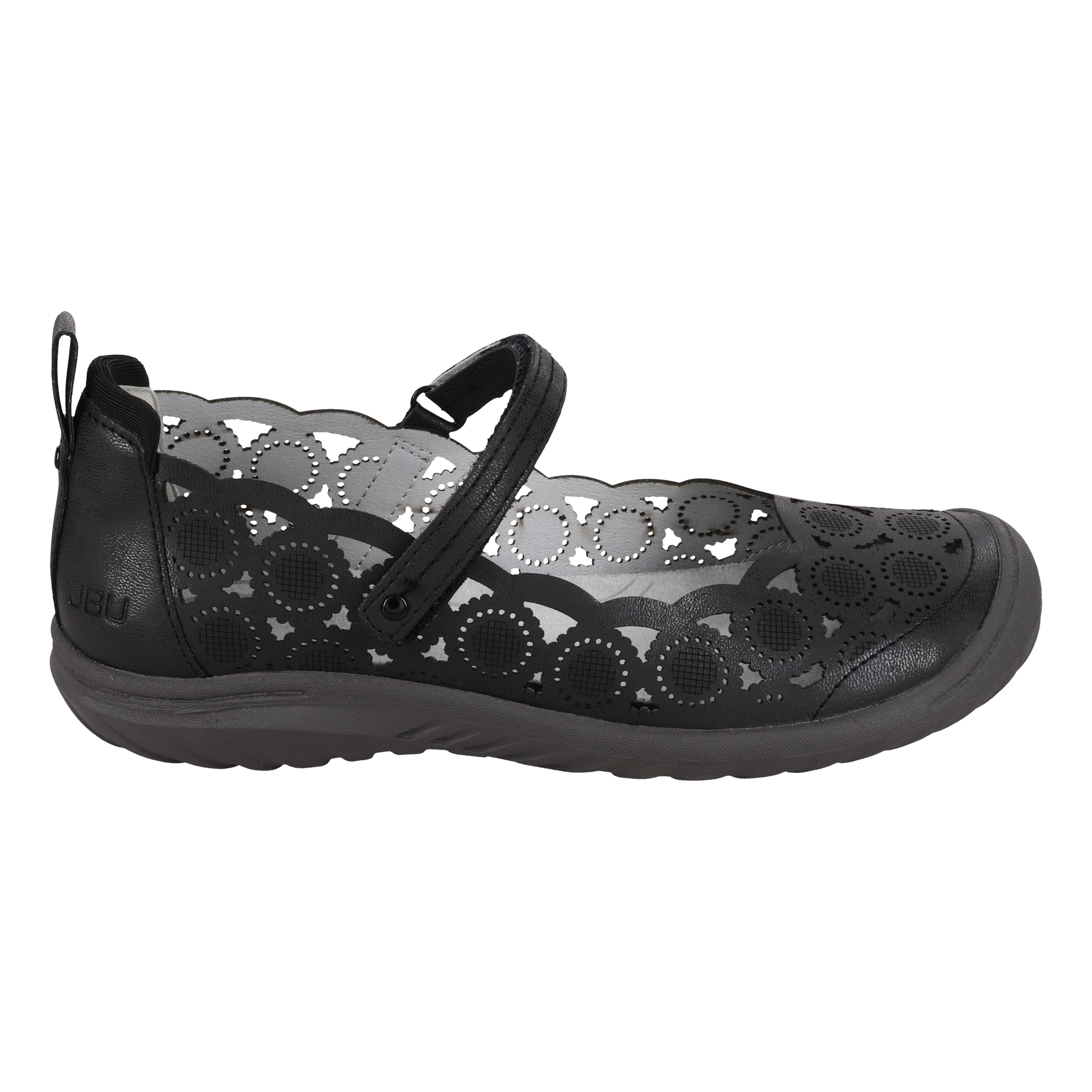 JBU Anne Black Women's Shoes - Stylish & Comfortable Sneakers for Running, Walking & Casual Wear