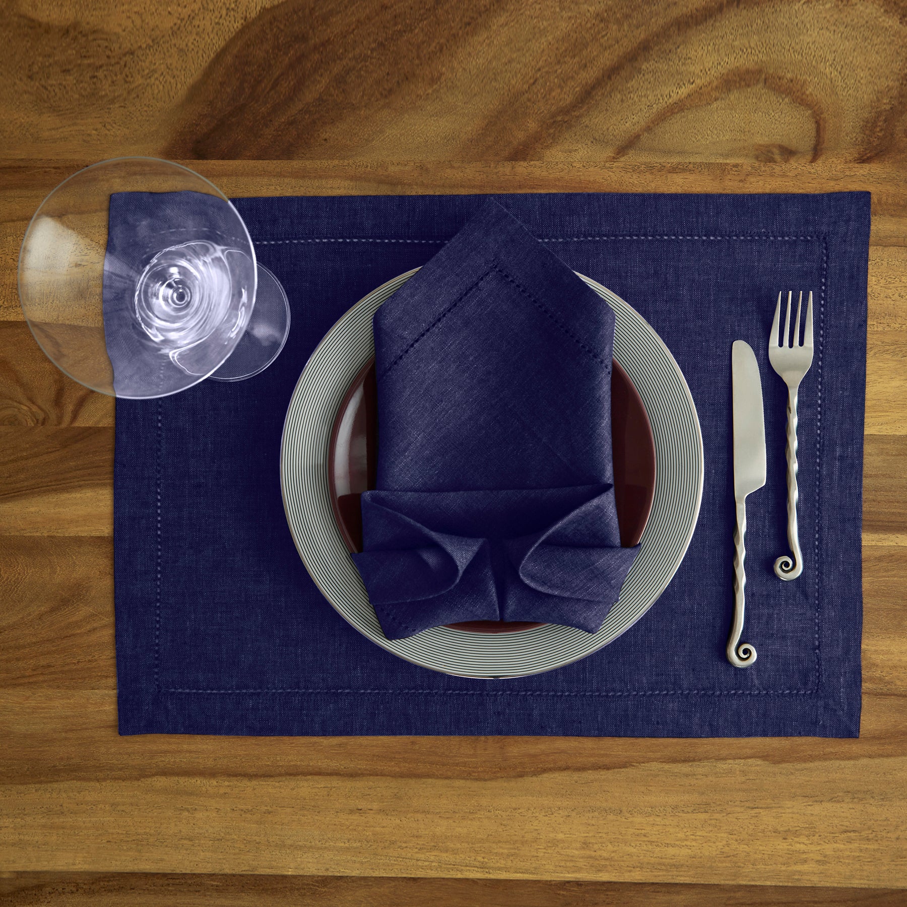 Premium Milan Placemats Set of 4 - Waterproof & Heat-Resistant Table Mats for Dining, Kitchen, and Party Decor - Elegant Home Tableware Accessories