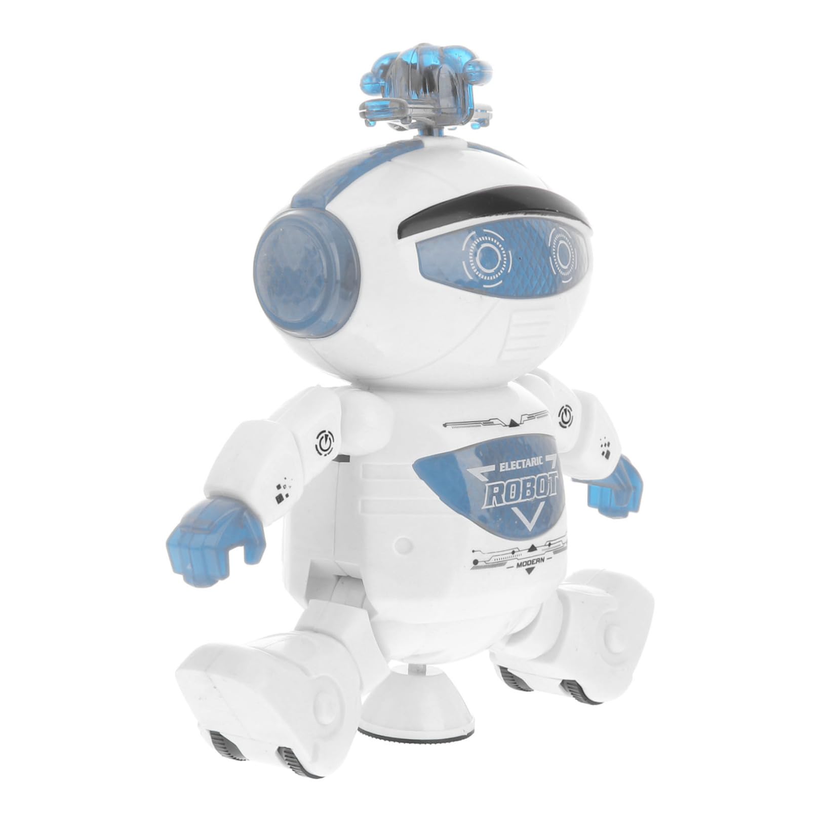 ERINGOGO 2-Pack Musical Robot Toys for Babies & Kids - Interactive Dancing Walking Electronic Educational Toy with Space Theme | STEM Learning, Birthday Gifts, Toddler Playtime & Early Childhood Development