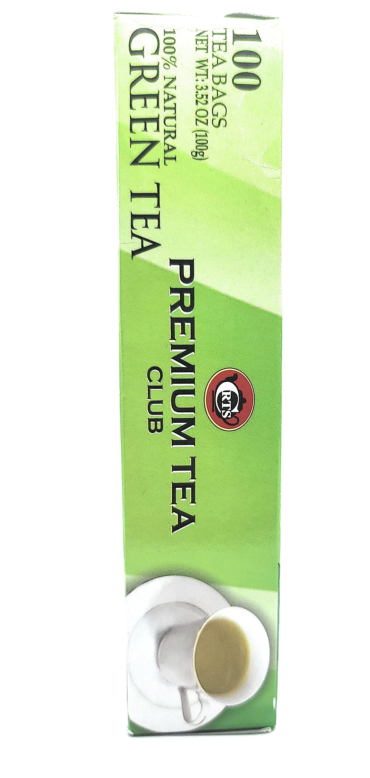 Premium Organic Green Tea Bags - 100% Natural Ceylon Green Tea, 100 Count - Antioxidant Rich for Energy Boost & Relaxation - Perfect for Morning Refreshment or Afternoon Tea Break