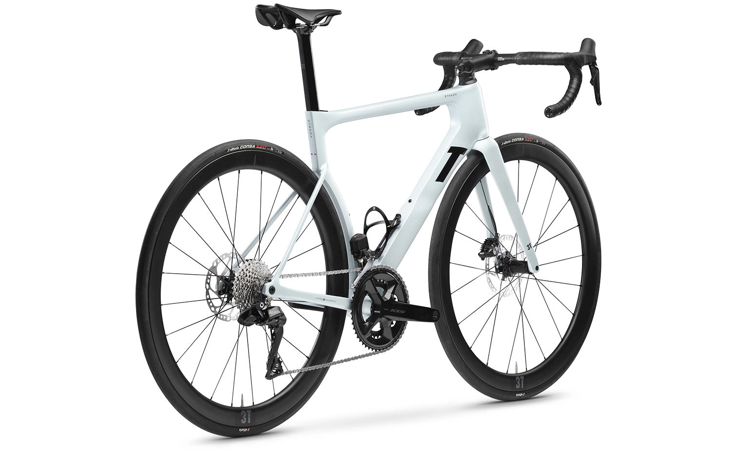 3T Strada 105 Di2 Carbon Road Bike - Lightweight & Fast Performance for Road Cycling, Racing & Endurance Training