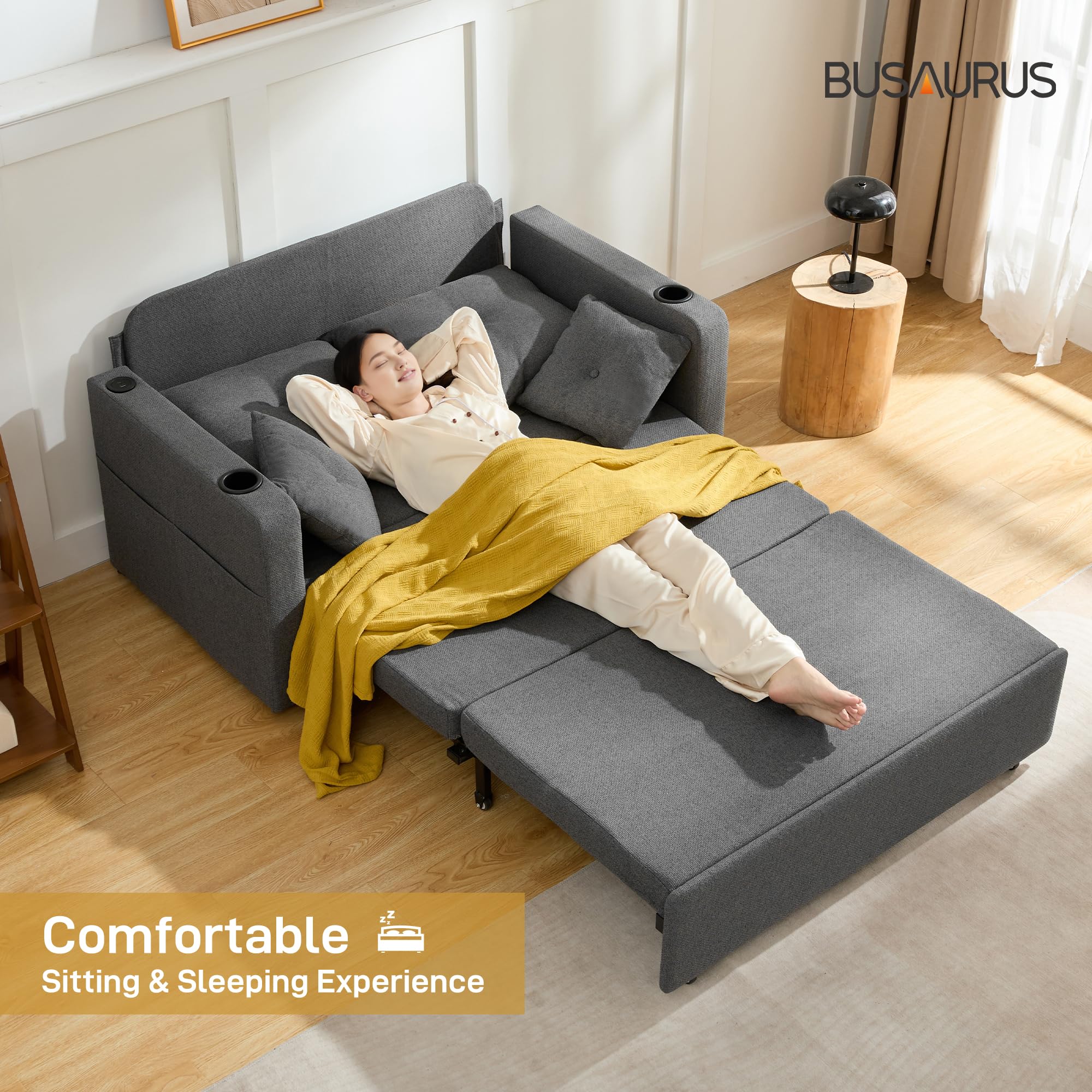 3 in 1 Convertible Sofa Bed - 56