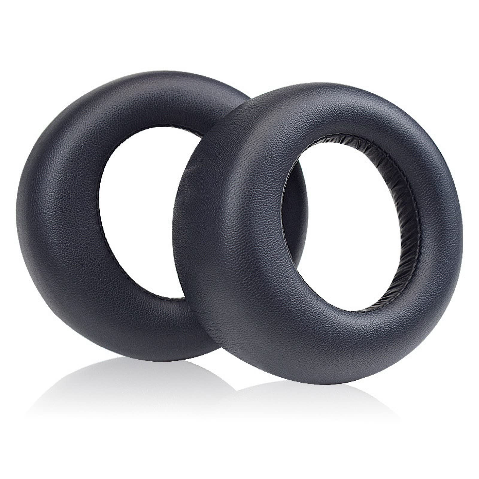 Replacement Protein Leather Ear Pads for Sony PS5 Pulse 3D Wireless Headset - Soft Cushion Covers for Enhanced Comfort (Black) - Perfect for Gaming, Music & Long Wear Sessions