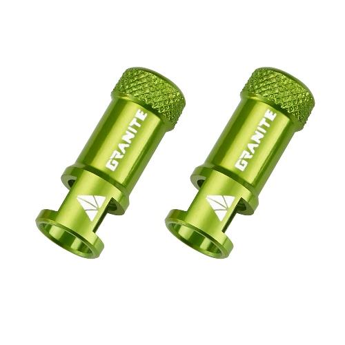 Granite Design Juicy Nipple Valve Caps - Colorful Bike Tire Valve Stem Caps for Mountain & Road Bikes - Perfect Cycling Accessories for Bicycle Maintenance & Customization