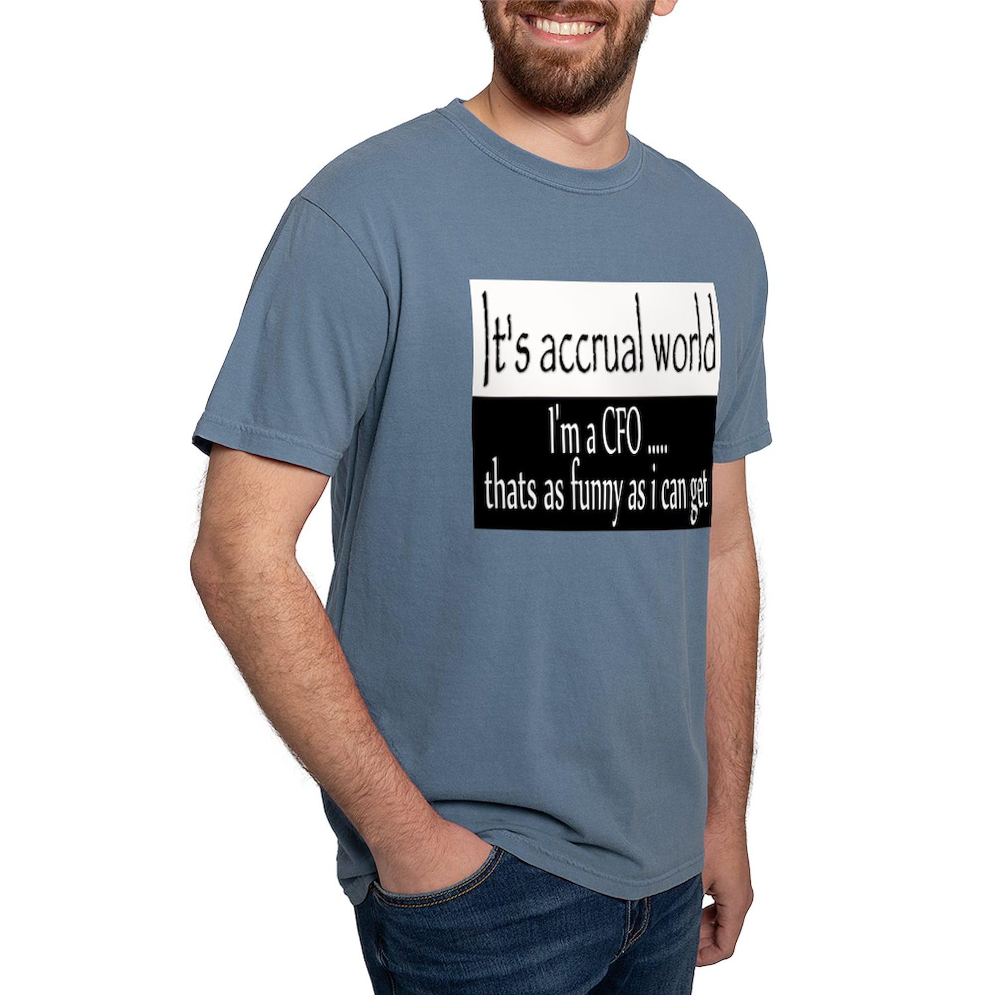 CFO T-Shirt for Men - Comfort Colors Premium Cotton Tee - Perfect for Office, Casual Wear & Gifts
