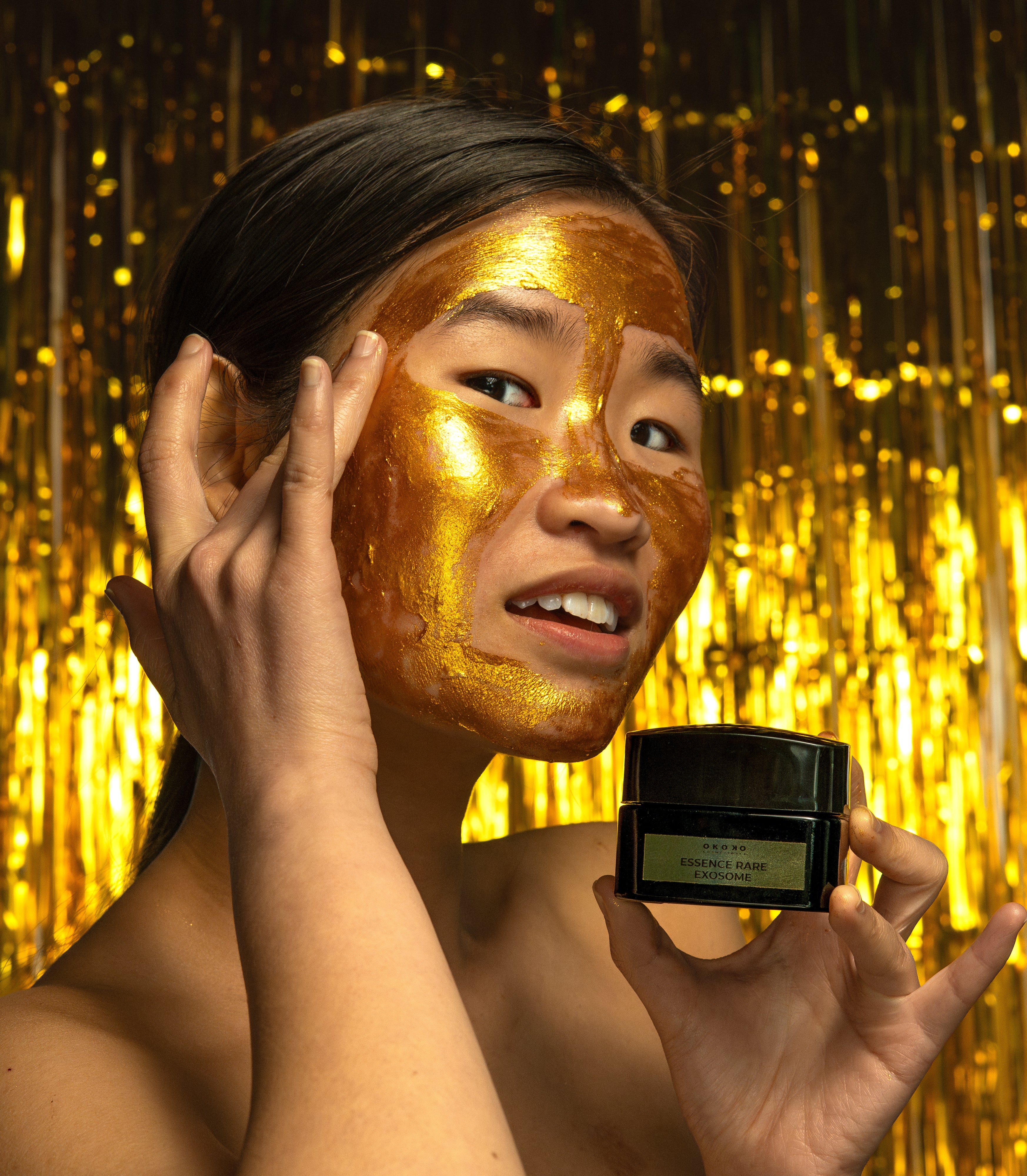 Essence Rare Precious Gold Face Mask - Luxurious Anti-Aging Skincare Treatment for Glowing Skin | Spa Night & Special Occasion Self-Care