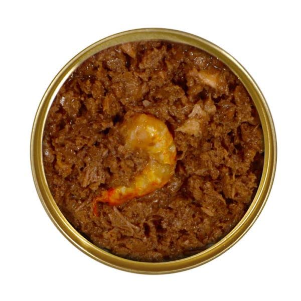 Premium Grain-Free Shrimp, Tuna & Salmon Cat Food - 24 Pack of 2.8 oz Cans | High Protein Wet Food for Adult Cats | Perfect for Picky Eaters & Sensitive Stomachs | Ideal for Mealtime, Travel & Emergency Kits