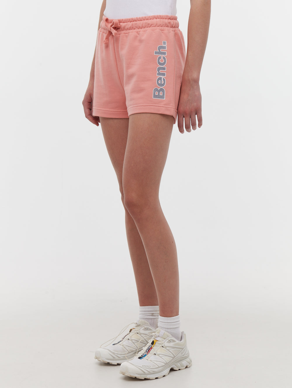 Phoebe Hip Logo Jogger Shorts for Women - Comfortable Athletic Running Shorts with Stylish Design - Perfect for Gym, Yoga, and Casual Wear