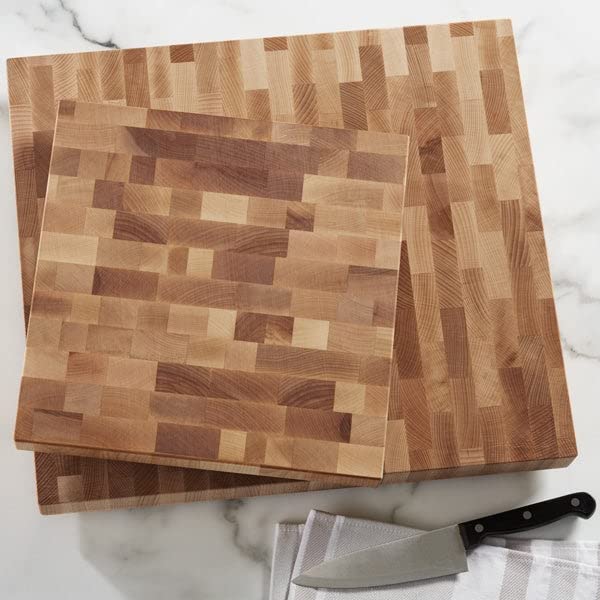 Custom Engraved Laurel Wreath Wood Cutting Board 16x18x1.75