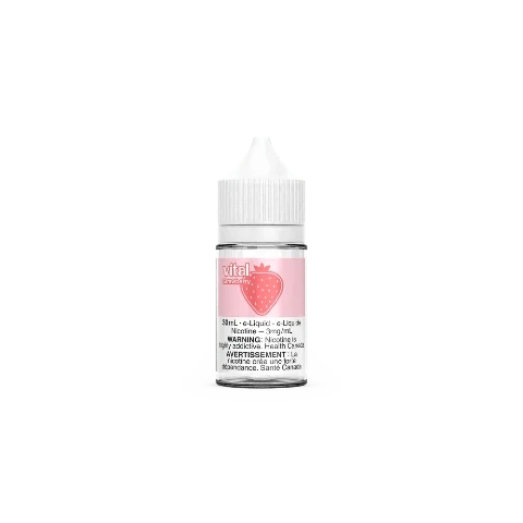 Premium Strawberry Flavor E-Liquid - 30mL Bottle for Vape Pens & E-Cigs - Refreshing Vaping Experience for All-Day Use