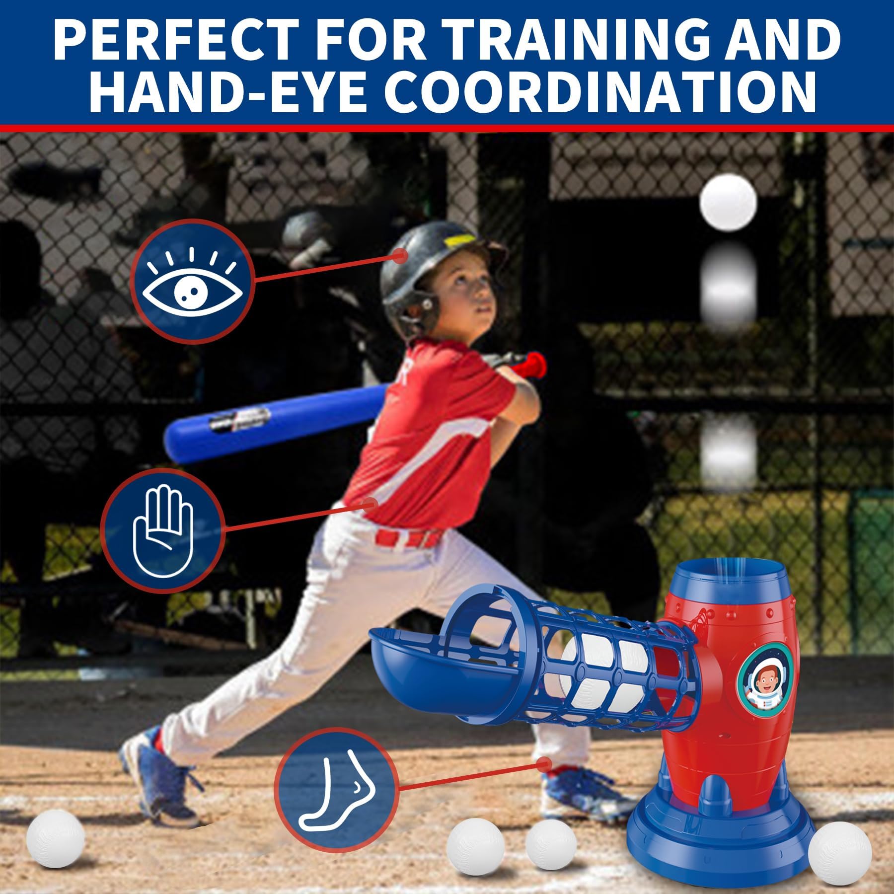 **Best T-Ball Sets for Kids Ages 3-12 | Adjustable Baseball Toy with 5 Balls, Pitching Machine & Batting Tee | Outdoor Sports Toys for Boys & Girls | Perfect for Backyard Practice, Birthday Gifts & Team Training**