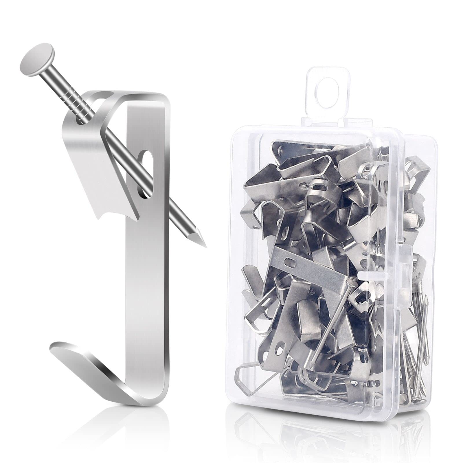 90 PCS Picture Hanging Kit with Wall Hooks and Nails - Heavy Duty Hanging Hardware for Photos, Mirrors, Frames & Wall Decor - Perfect for Home, Office & Gallery Display