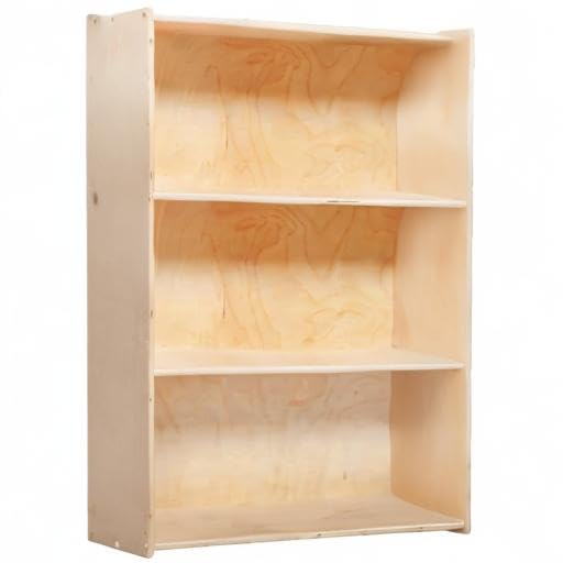 Contender 2-Shelf Classic Baltic Birch Bookcase - Montessori Wooden Wall Shelf Organizer for Books, Toys & Office Supplies - Kids Room Storage Solution - Greenguard Gold Certified - Perfect for Nursery, Playroom & Home Office Organization