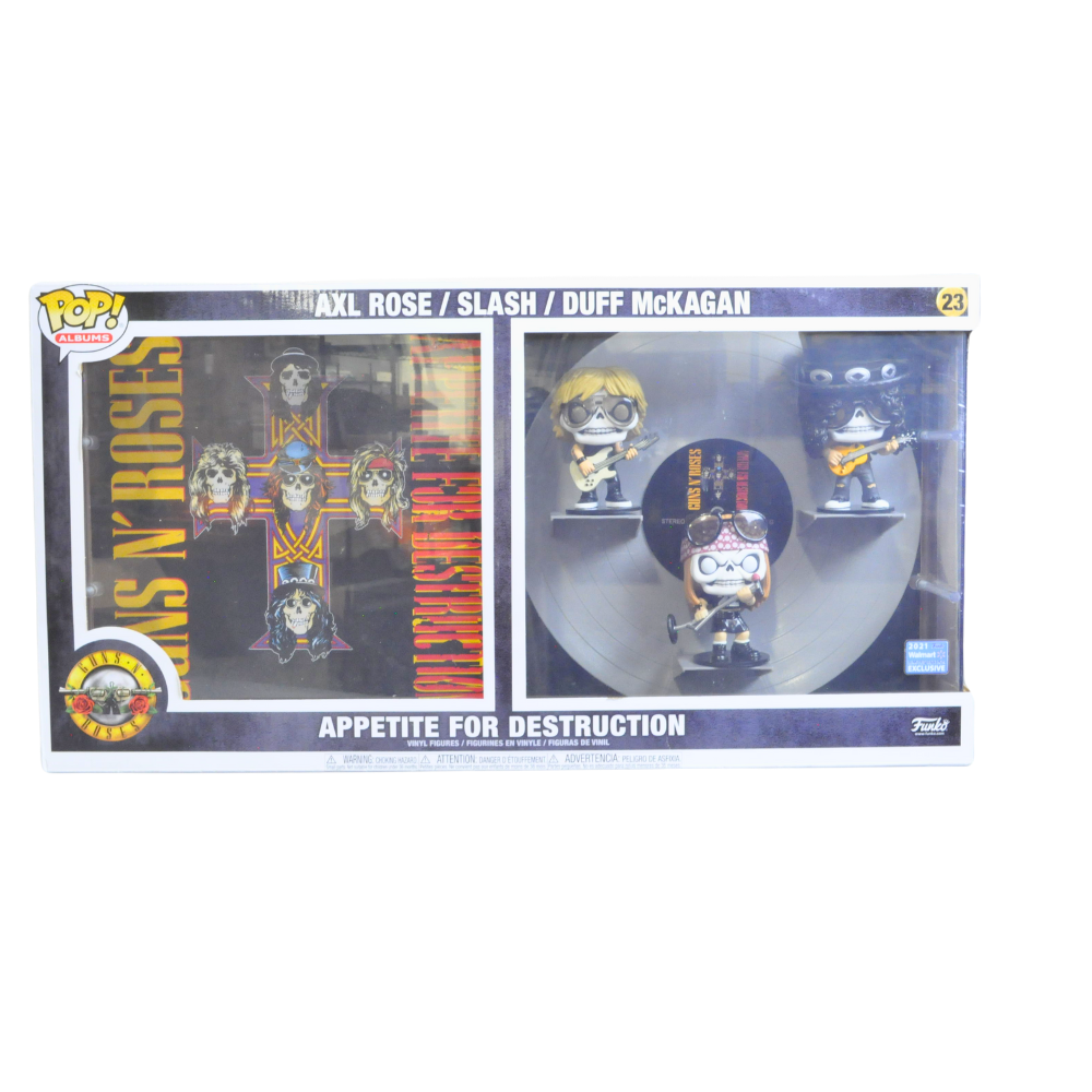 Funko Pop! Guns N' Roses Appetite for Destruction Deluxe Album Full Band Set (Walmart Exclusive) - Perfect for Music Lovers & Collectors, Great for Display in Bedroom, Office or Game Room