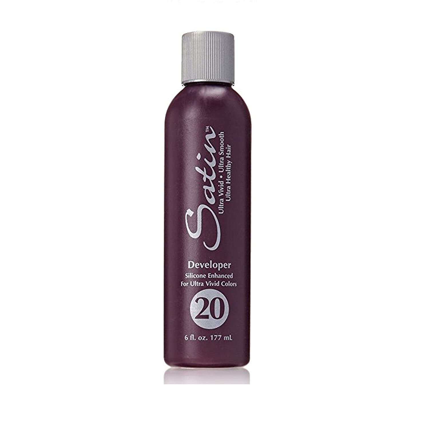 20 Volume Satin Developer 6oz - Professional Hair Developer for Smooth & Shiny Results - Perfect for Salon & At-Home Hair Coloring