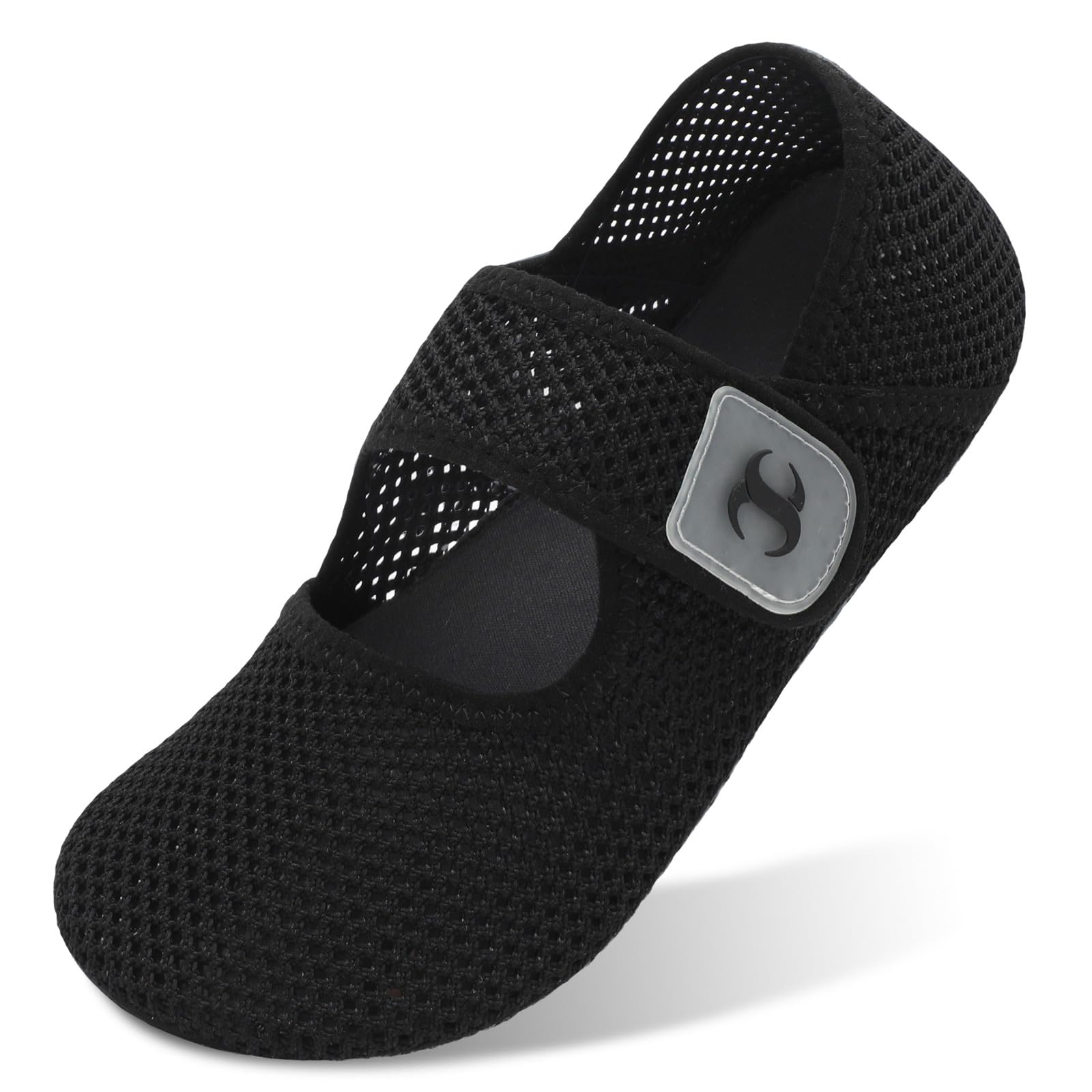 **Women's & Men's Quick-Dry Water Shoes - Barefoot Beach Swim Aqua Socks for Pool, River & Sea - Summer Wide Slide Sandals for Swimming, Surfing & Outdoor Adventures**