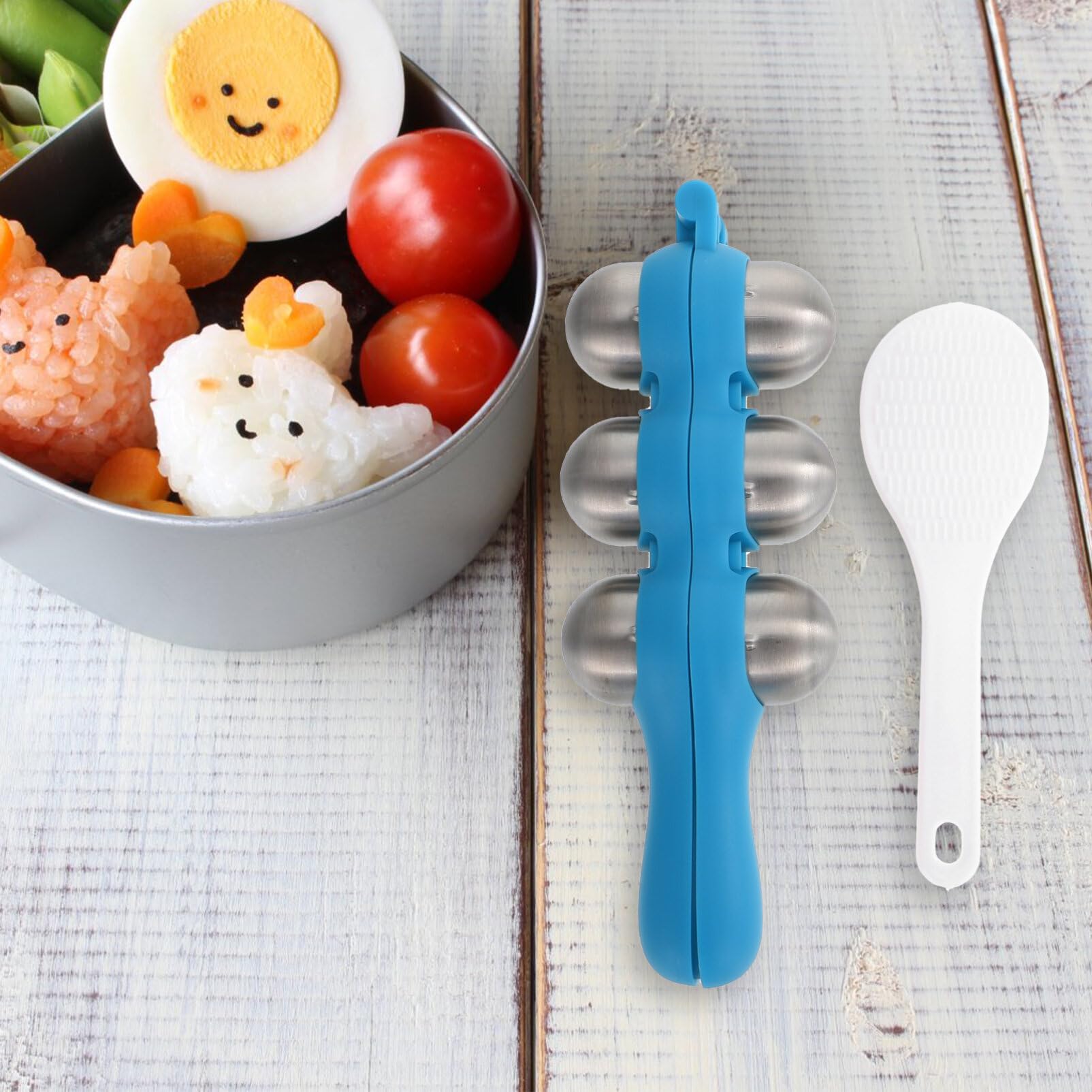 Premium Rice Ball Mold & Sushi Maker Kit - DIY Onigiri & Sushi Roller Shaper Tool for Home & Restaurant Use - Perfect for Bento Boxes, Parties & Japanese Cuisine