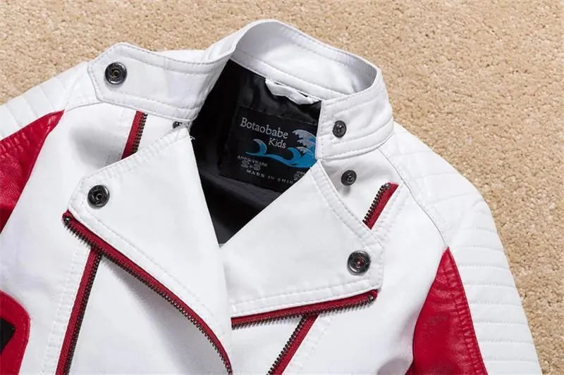 Boys Leather Jackets for Kids - Stylish & Durable Genuine Leather Jackets for Boys | Perfect for School, Outdoor Adventures & Special Occasions