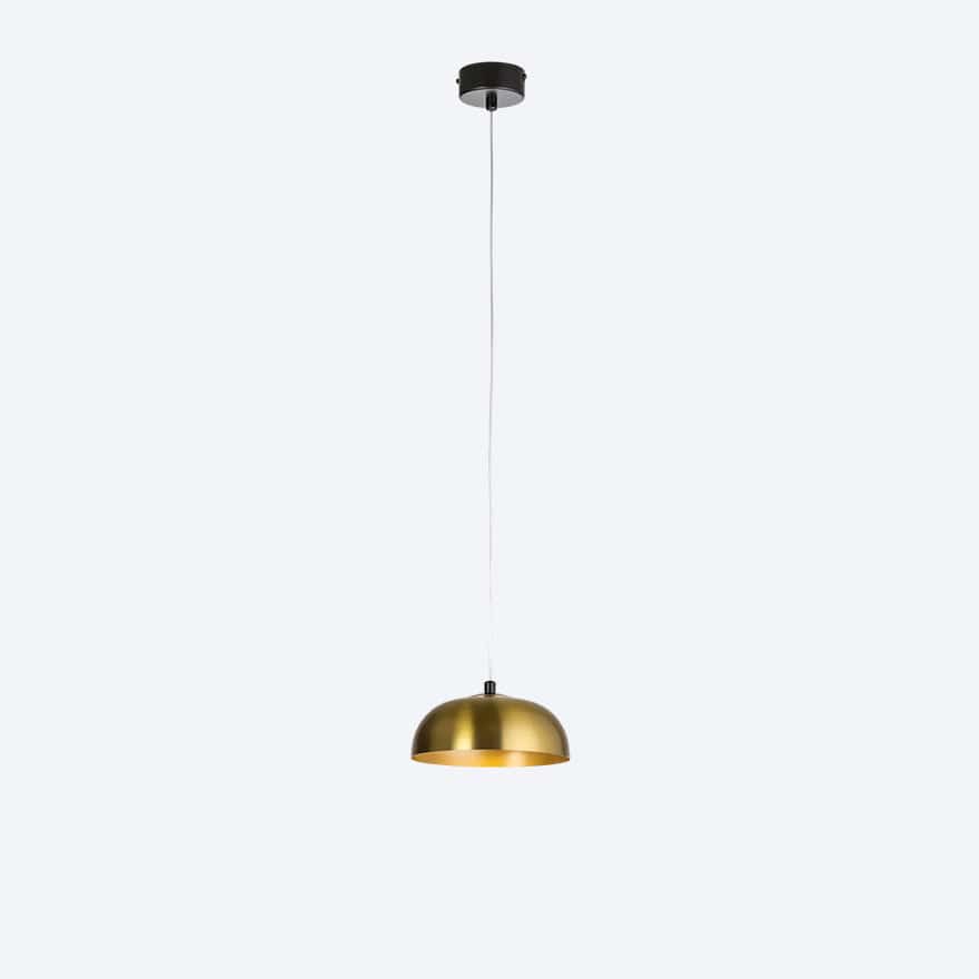 CATERPILLAR 1 LED Pendant Light with Yosh Shade - Modern Industrial Lighting for Dining Room, Kitchen Island & Bar Decor