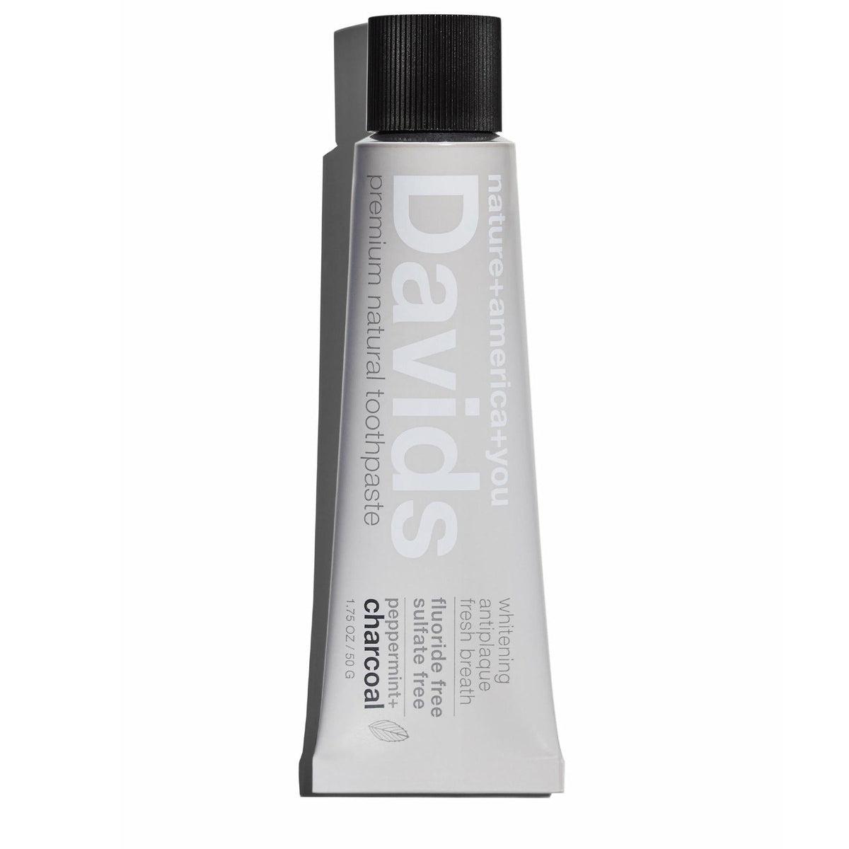 Peppermint & Charcoal Premium Natural Toothpaste - Whitening & Fresh Breath - Cruelty-Free & Fluoride-Free for Daily Oral Care