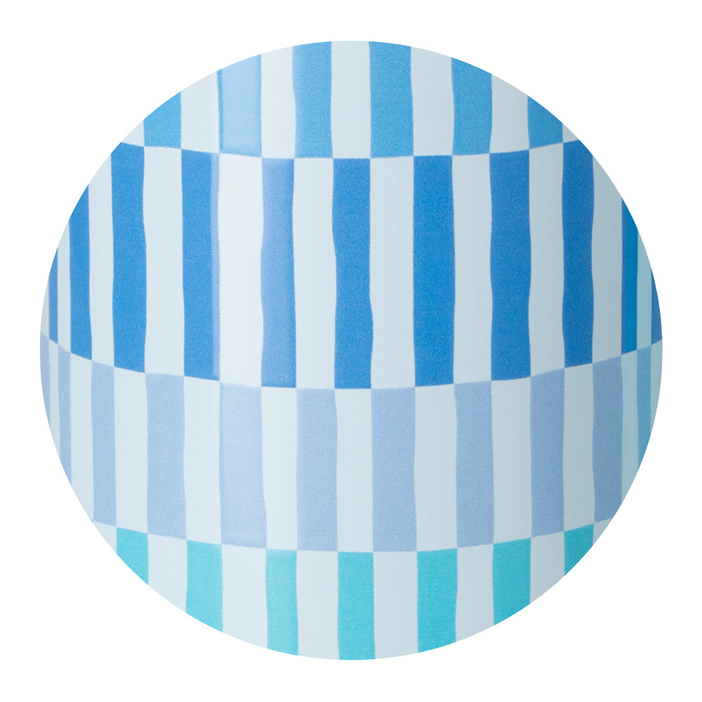 Glacier Stripe Mega Mug 30oz - Large Insulated Coffee Cup with Stripe Design - Perfect for Home, Office & Outdoor Use