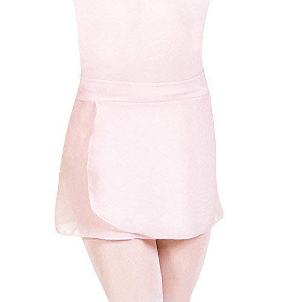 Mirella Girls Georgette Mock Wrap Skirt - Flowy A-Line Skirt for Kids, Toddler & Teen Girls - Perfect for School, Parties & Special Occasions