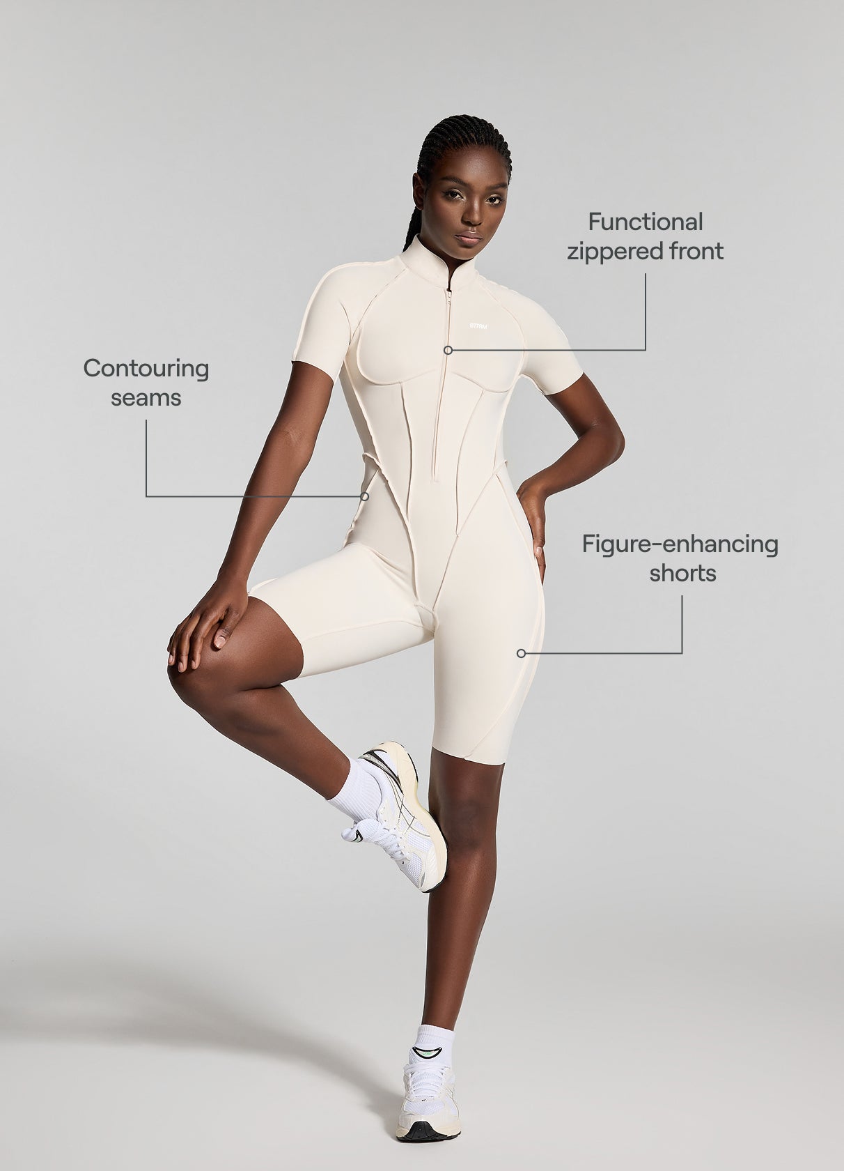 Stylish & Comfortable Women's Shorts Catsuit - Perfect for Yoga, Dance & Workout - Trendy Fashion Bodysuit for Active Lifestyles