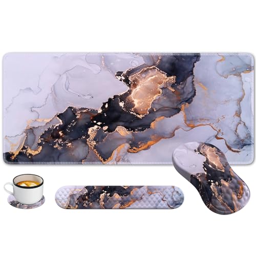 Marble White Grey Gold