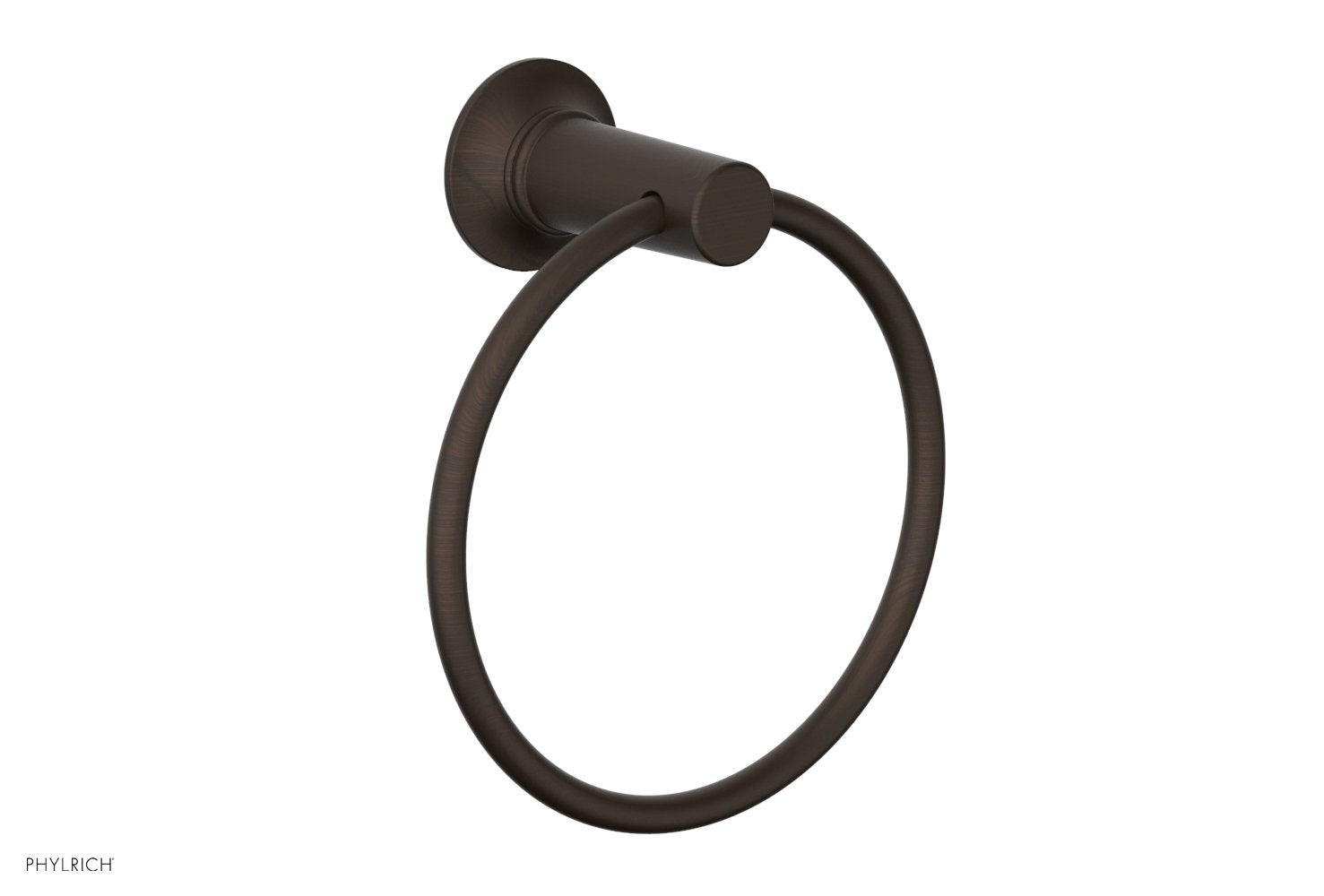 HEX MODERN Chrome Towel Ring - 501 75 Bathroom Accessory for Hand & Face Towels - Perfect for Modern & Contemporary Bathrooms