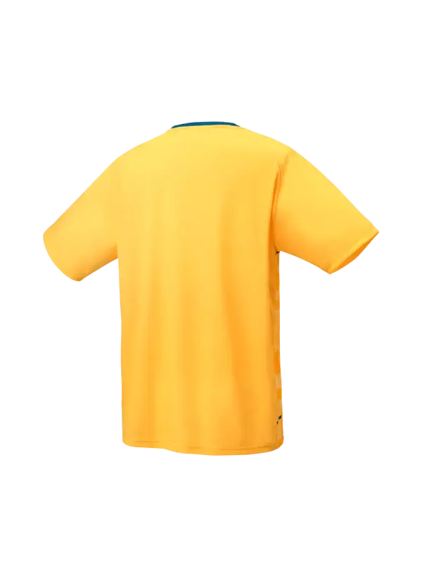 Yonex YM0034 Men's Crew Badminton Shirt 2024 - Breathable Performance Tennis Top for Badminton, Squash & Court Sports