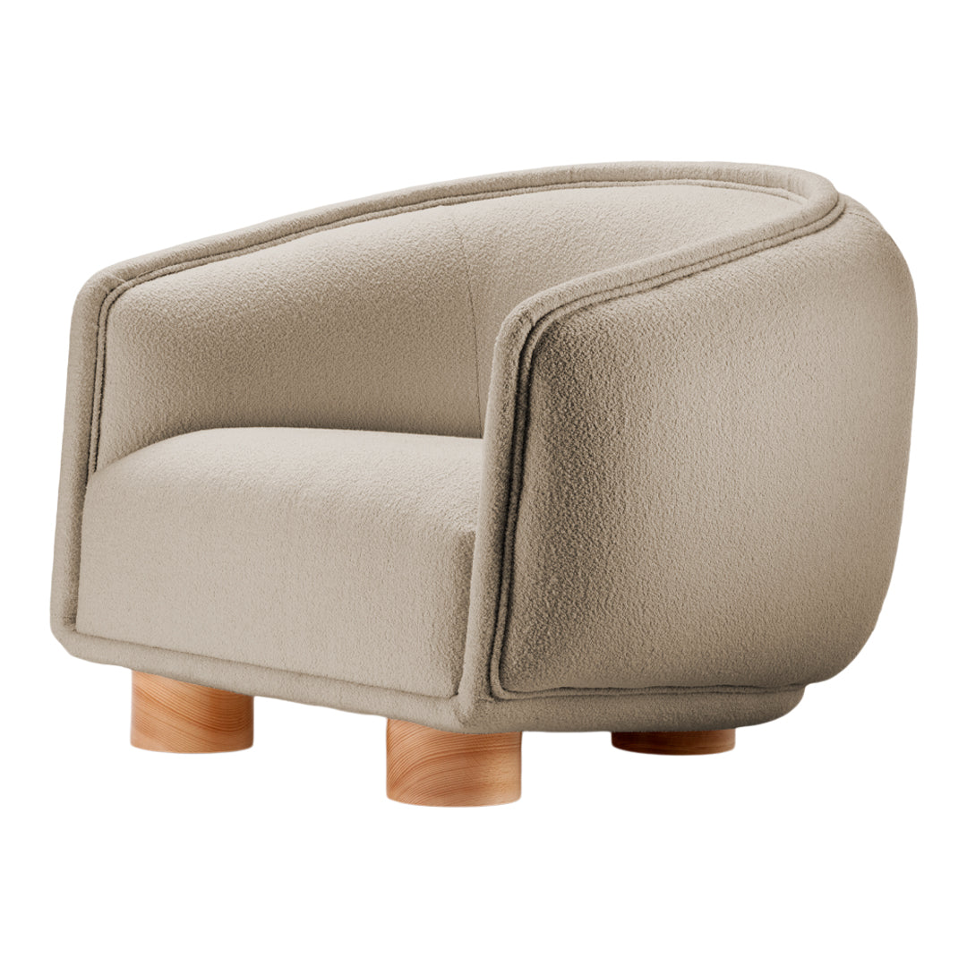Charlie Lounge Chair - Modern Comfortable Recliner for Living Room, Bedroom & Office - Perfect for Relaxing, Reading & Napping