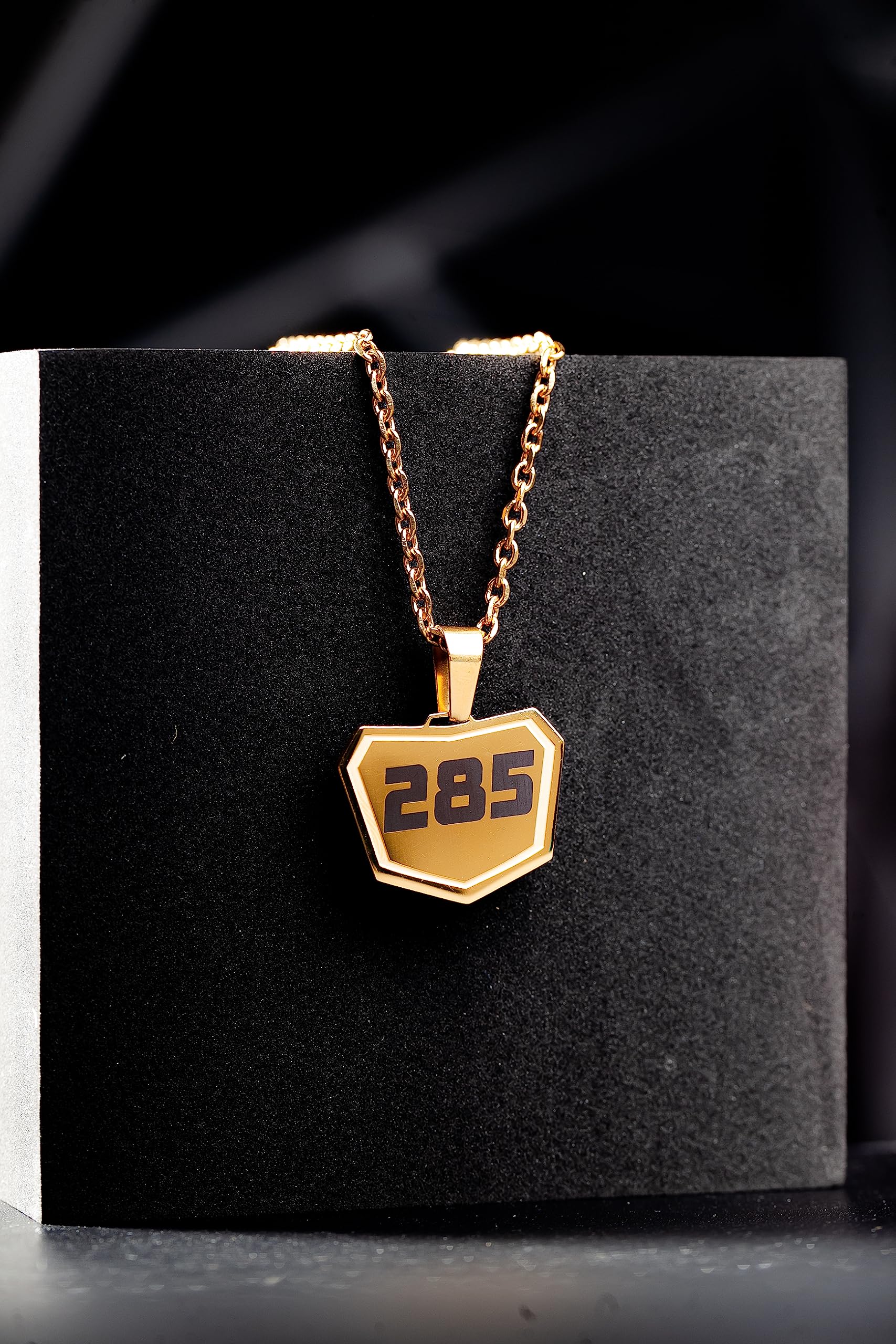 Motocross Number Necklace for Dirt Bike Racing - Custom 3 Digit Pendant Jewelry for Riders & Fans - Perfect for Motocross Events, Gifts & Everyday Wear