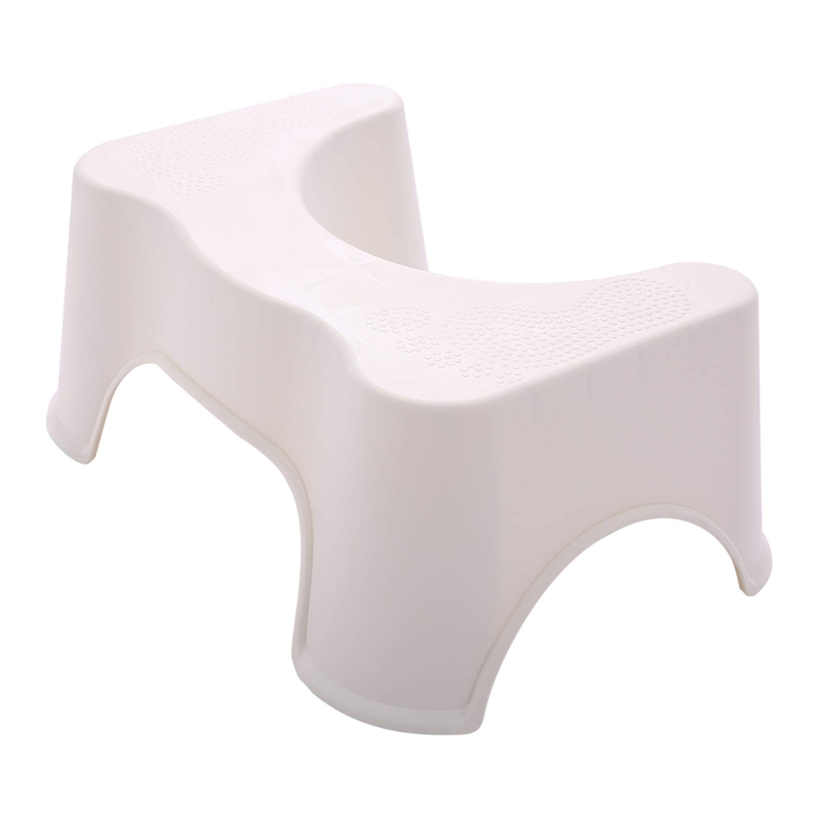 LTINN Thickened Plastic Toilet Stool for Adults & Kids - Durable Squatting Potty Stool, Household Footrest for Better Posture - Fits All Toilet Types - Ideal for Bathroom, Travel & Home Use
