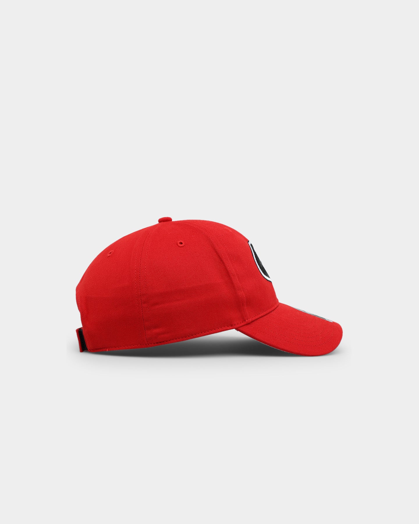 Georgia Bulldogs '47 MVP Strapback Adjustable Hat - Red Cotton Snapback Cap for Men & Women - Perfect for Football Games, Tailgating & Fan Gear Collection