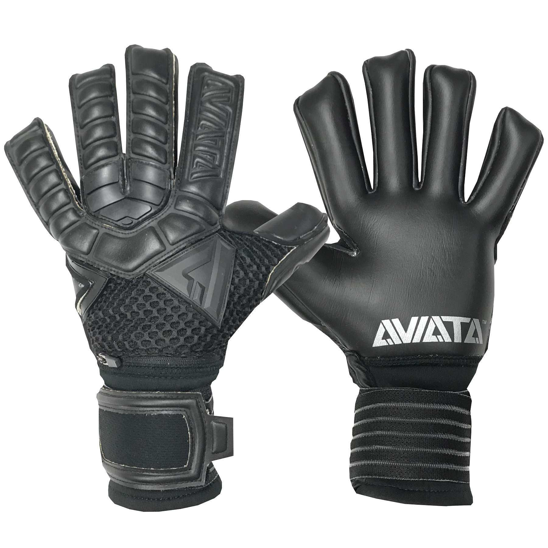 Aviata Sports Black Mamba Aero Pro Goalkeeper Gloves - Professional Soccer Goalie Gloves for Men & Women - Perfect for Training, Matches & Outdoor Games