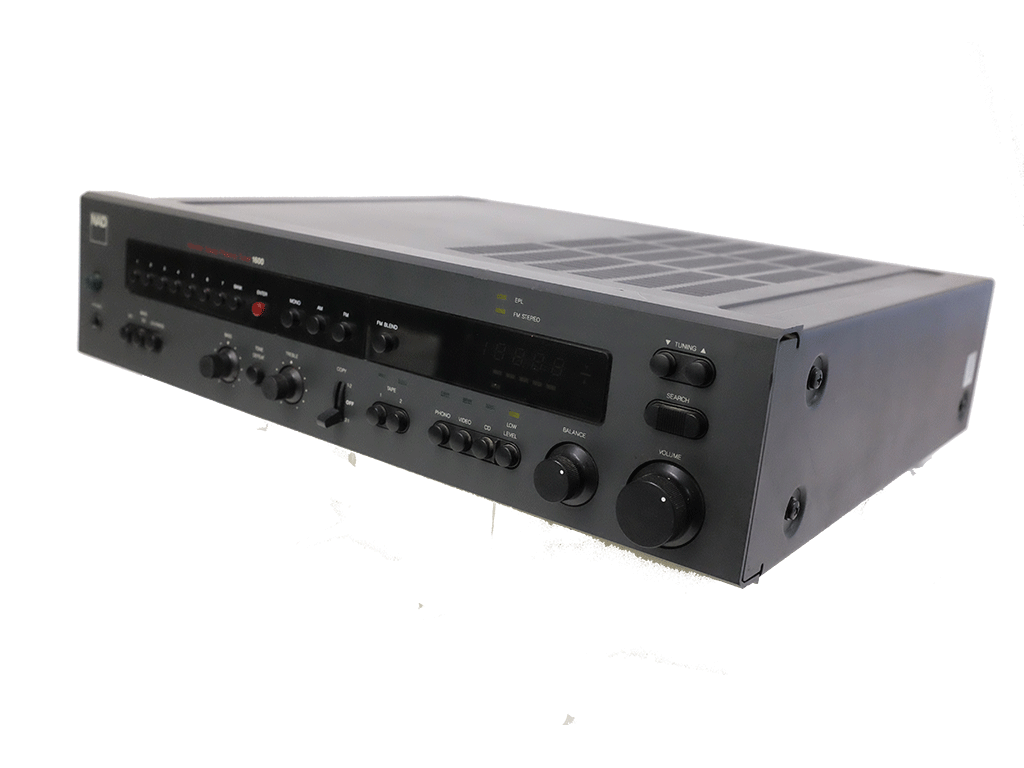 NAD 1600 Preamplifier with Tuner & MM/MC Phono Input - High-End Audio Pre Amp for Vinyl Records & Home Theater Systems - Perfect for Audiophiles & Music Enthusiasts
