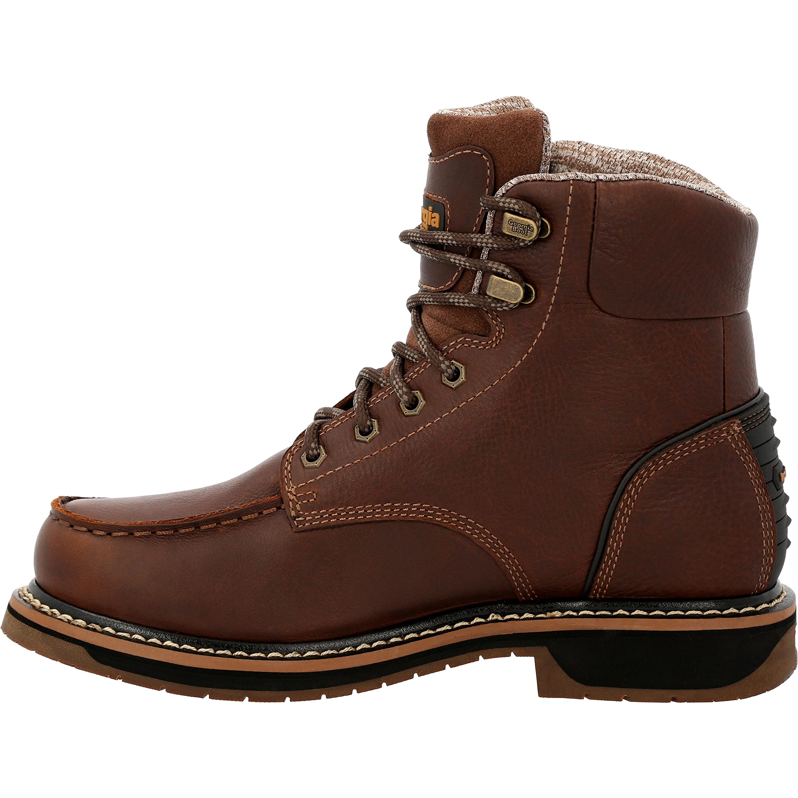 Georgia Boot Men's Amp Lt Edge Industrial Work Boots - Durable Safety Shoes for Construction, Warehouse & Heavy Duty Work