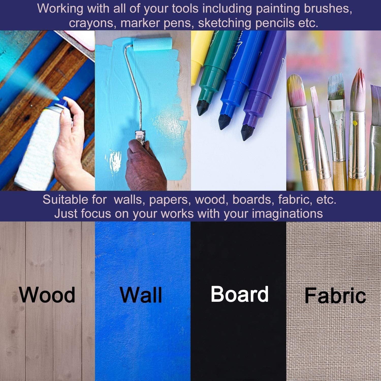 16-Piece Reusable Seasonal Home Sign Stencils Kit - 5.9 Inch Holiday Word Templates for Painting on Wood, Walls, Doors - Perfect for Christmas, Halloween & Fall Decorations DIY Projects