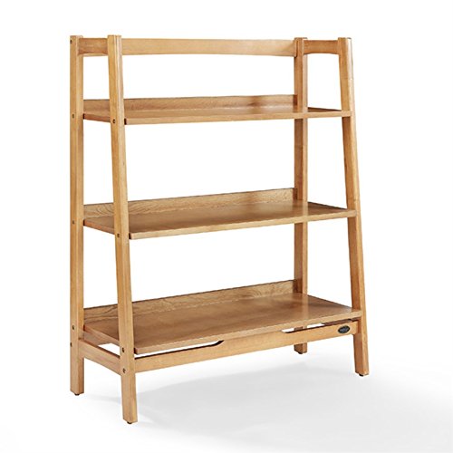 Ergode Landon Bookcase - Mid Century Modern 3-Tier Shelf for Books, Decor & Picture Frames | Swedish Design Home Office Storage Solution | Perfect for Living Room, Bedroom & Study Spaces