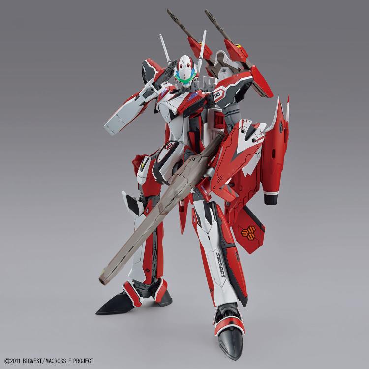Bandai Macross Frontier HG 1/100 YF-29 Durandal Valkyrie Model Kit (Alto Saotome Custom) - Perfect for Anime Collectors & Sci-Fi Model Builders
