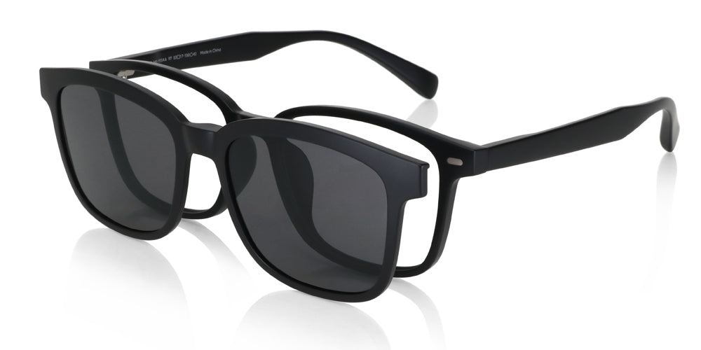JINS Switch Fashion 193 - Stylish Blue Light Blocking Glasses for Men & Women - Perfect for Gaming, Computer Work & Digital Eye Strain Relief