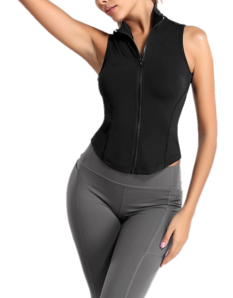 Women's Sleeveless Workout Tank Top - Breathable Seamless Gym Shirt for Yoga, Running & Fitness - Perfect for Gym, Cardio & Active Lifestyle
