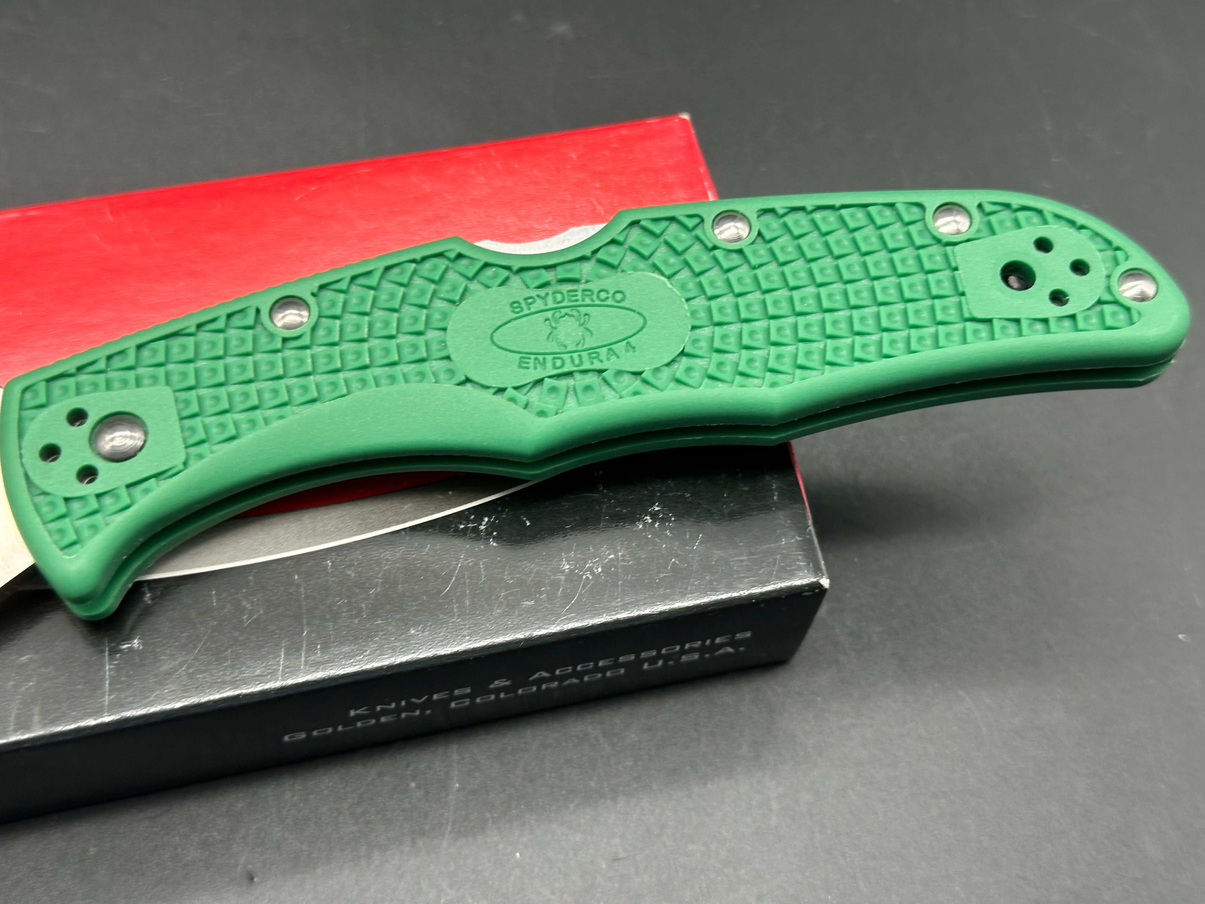 Spyderco Endura 4 Folding Knife - 3.75