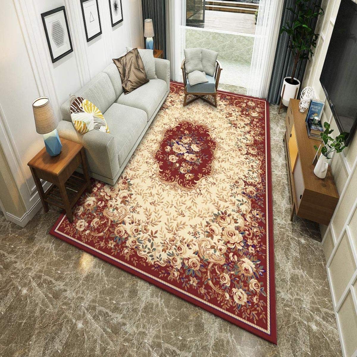 Super Soft Kids Room Rug - Modern Indoor Area Rug for Bedroom, Living Room & Nursery - Non-Slip Floor Carpet for Baby Girls & Boys - 2'x3' - Perfect for Playrooms, Daycare & Cozy Home Decor
