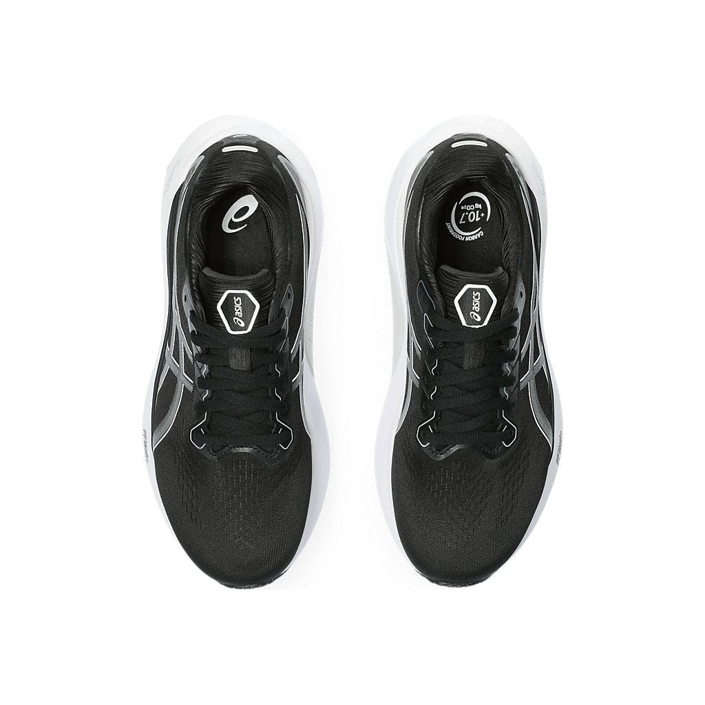 Asics Women's Gel Kayano 30 Running Shoes - Black Sheet Rock | Stability & Cushion for Long Distance Running | Perfect for Marathon Training & Road Running