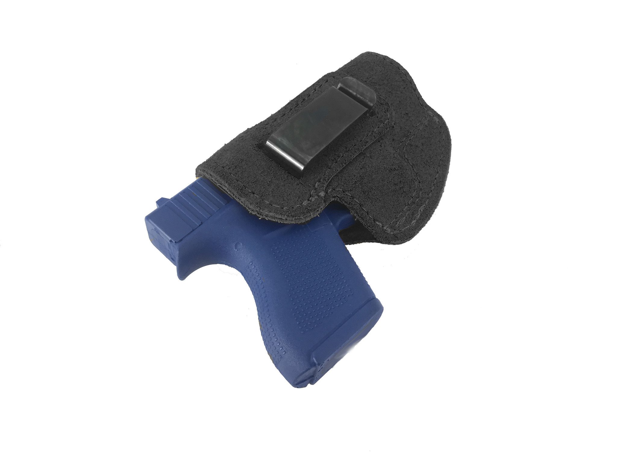 Daltech Force® Universal ComfortWeight™ IWB Leather Gun Holster with Sweat Guard - Concealed Carry (CCW) Inside Waistband Holster - Made in USA | Perfect for Everyday Wear, Tactical Use & Personal Protection