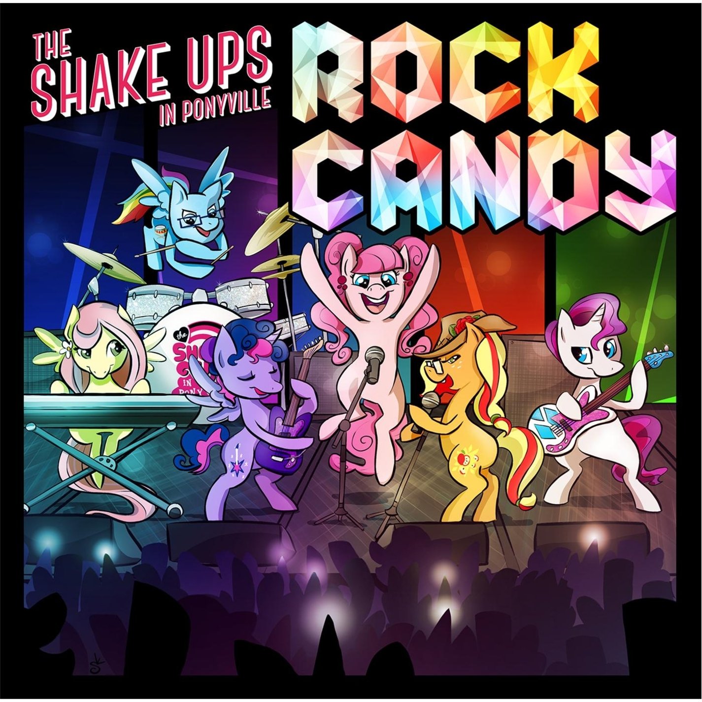 Shake Ups in Ponyville: Rock Candy - My Little Pony Collectible Toy for Kids | Perfect for Birthday Gifts, Party Favors & MLP Fans Collection